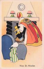 Sinterklaas - bij schoorsteen met cadeaus, Verzenden, Zo goed als nieuw