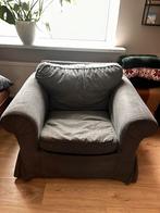 Ikea Ektorp fauteuil grijs, Huis en Inrichting, Fauteuils, Ophalen, Gebruikt, 75 tot 100 cm