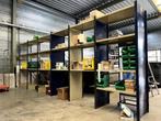 Degelijke set stalen legbordstelling / stelling 624x60x240cm, Ophalen, Gebruikt, Onbekend, Onbekend