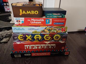 Spellenpakket, 5 spellen beschikbaar voor biedingen