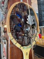 Oude houten tennis rackets adv.3, Sport en Fitness, Tennis, Ophalen of Verzenden, Gebruikt, Racket, Overige merken