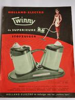 RECLAMEFLYER HOLLAND ELECTRO STOFZUIGER., Ophalen of Verzenden, Gebruikt, Overige typen