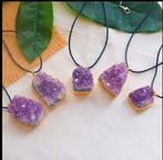 Amethist kettingen edelstenen verzameling geode, Ophalen of Verzenden
