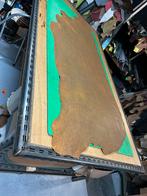 Cognac kleur vintage halve huid 1.5 mm dik soepel&glad A-501, Leer of Kunstleer, Ophalen of Verzenden, Zo goed als nieuw, 30 tot 120 cm