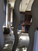 2x gekronkelde spiegels, Ophalen, Minder dan 50 cm, Gebruikt, Overige vormen