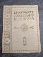 Fraai oud boek 'Stoomvaart Maatschappij Nederland 1870-1920, Ophalen of Verzenden, Dr. M.G. de Boer