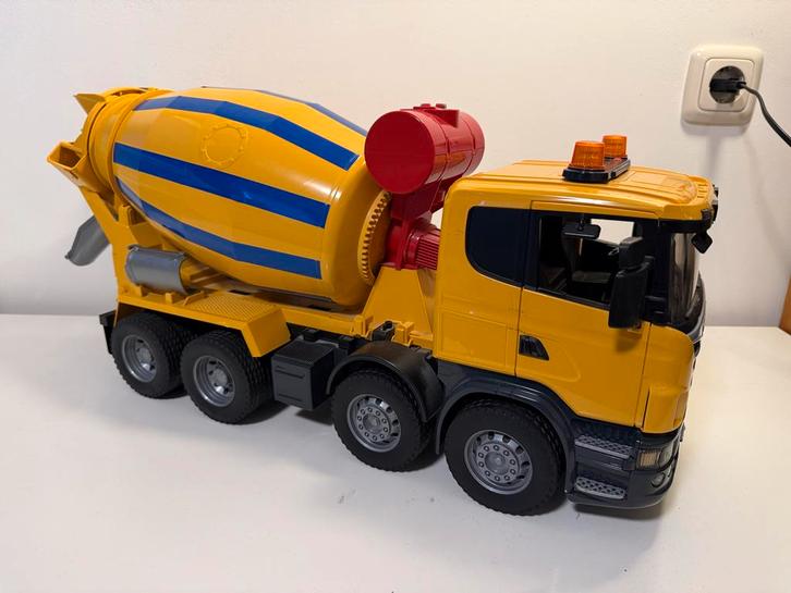 Bruder Scania Betonmixer - Top Speelgoed!, Kinderen en Baby's, Speelgoed | Speelgoedvoertuigen, Gebruikt, Ophalen