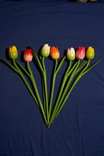 Decoratieve houten tulpen, Ophalen of Verzenden, Gebruikt, Binnen
