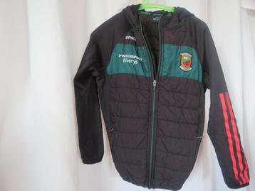 zwart gewatteerd padded hooded jasje mt 134/140 o 'neill beschikbaar voor biedingen