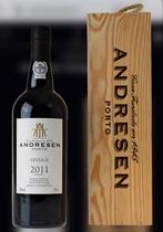 6 flessen los per fles in kistje Andresen Vintage port 2011, Ophalen of Verzenden, Zo goed als nieuw, Overige gebieden, Port