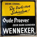 Emaille bord jenever, Ophalen of Verzenden