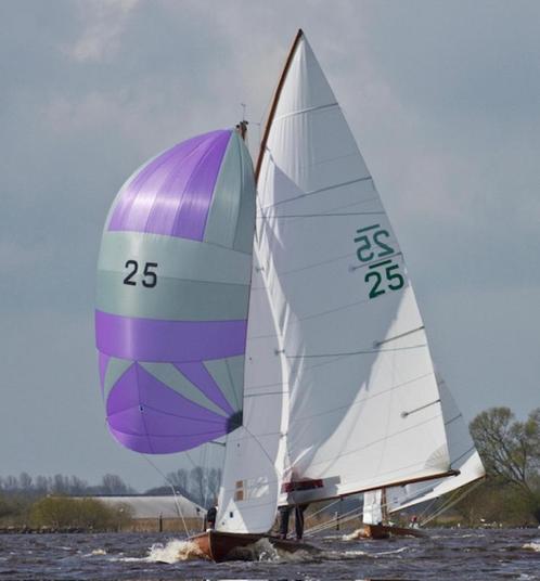 30m2 dertigkwadraat zeilboot te koop, Watersport en Boten, Open zeilboten, Gebruikt, Overige typen, 6 meter of meer, Hout, Geen motor