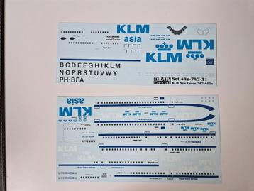 Decals Boeing 747-400 1/144 KLM beschikbaar voor biedingen