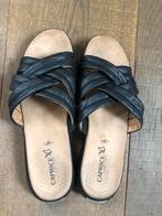 Caprice leren slipper. Maat 42, Breedte H, elastiek . Zwart, Kleding | Dames, Schoenen, Caprice, Slippers, Ophalen of Verzenden