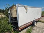 Marktkraam op aanhangwagen (opknapper), Ophalen, Gebruikt