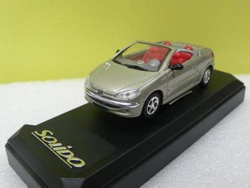 peugeot 206 cc -solido  1/43 beschikbaar voor biedingen