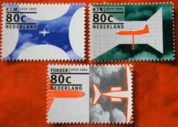 Nederland 1994 - nvph 1605-1607 -  Luchtvaartjubilea beschikbaar voor biedingen