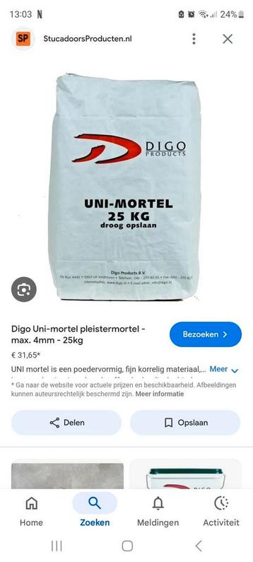 Uni Mortel beschikbaar voor biedingen