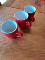 3  HEMA expresso kopjes, Ophalen of Verzenden, Zo goed als nieuw, Overige stijlen, Kop(pen) en/of Schotel(s)