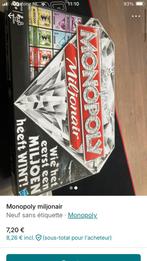 Monopoly Miljonair - Bordspel, Drie of vier spelers, Ophalen of Verzenden, Zo goed als nieuw