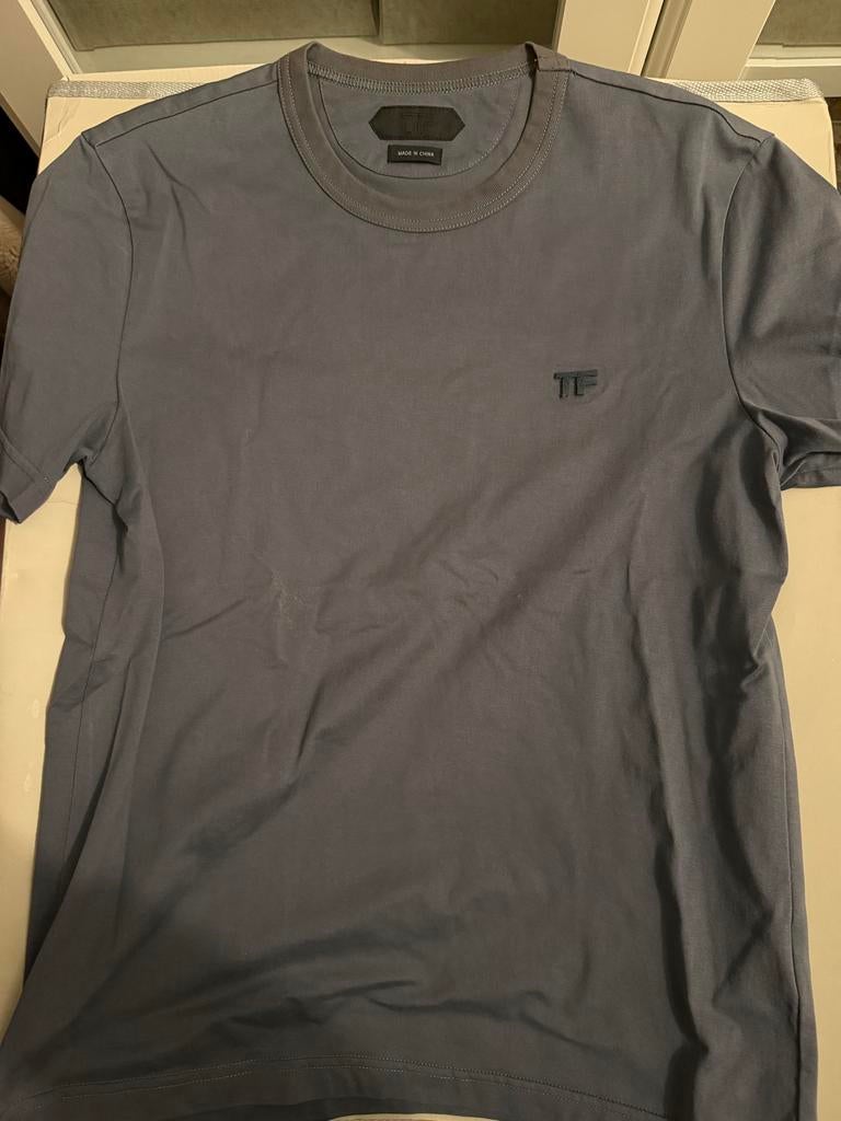 Tom Ford T-shirt - Maat S, Ophalen of Verzenden, Maat 46 (S) of kleiner, Grijs