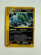 Pokemonkaart Tyranitar, Hobby en Vrije tijd, Verzamelkaartspellen | Pokémon, Ophalen of Verzenden, Zo goed als nieuw