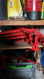 Hijsketting met spanners en haken, Doe-het-zelf en Verbouw, Lieren en Takels, Ophalen of Verzenden, Nieuw
