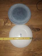 6 Blauwe Churchill Borden, Huis en Inrichting, Keuken | Servies, Ophalen of Verzenden, Zo goed als nieuw, Overige stijlen, Bord(en)