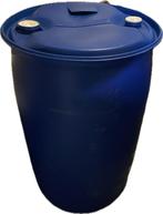 Blauwe Kunststof Vat - 220 Liter - UN Goedgekeurd. Gratis, Tuin en Terras, Regentonnen, 150 liter of meer, Ophalen, Gebruikt