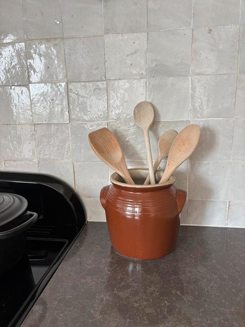 Prachtige franse grespot, Huis en Inrichting, Woonaccessoires | Vazen, Zo goed als nieuw, Overige kleuren, Minder dan 50 cm, Ophalen of Verzenden