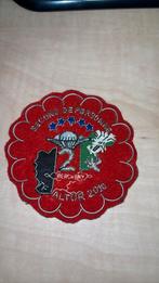 Handgeborduurd para embleem task force altor, Verzenden, Landmacht, Nederland, Embleem of Badge