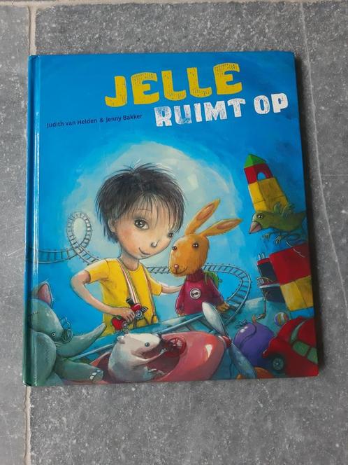 J. van Helden - Jelle ruimt op, Boeken, Prentenboeken en Plaatjesalbums, Zo goed als nieuw, Prentenboek, Ophalen of Verzenden