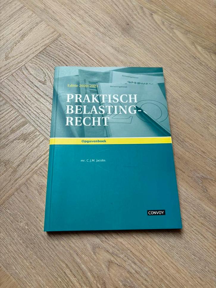 C.J.M. Jacobs - Opgavenboek Praktisch Belastingrecht, Boeken, Wetenschap, Zo goed als nieuw, Ophalen of Verzenden
