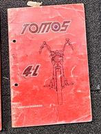 Tomos 4L Werkplaatshandboek, Fietsen en Brommers, Handleidingen en Instructieboekjes, Ophalen of Verzenden, Gebruikt