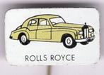 ROLLS-ROYCE geel op blik oldtimer auto speldje ( C_221 ), Verzenden, Nieuw, Transport, Speldje of Pin