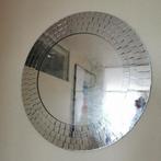 Vintage Ikea Spiegel Jaren 90 Mozaïek wandspiegel rond retro, Huis en Inrichting, Woonaccessoires | Spiegels, Ophalen, Rond, 50 tot 75 cm