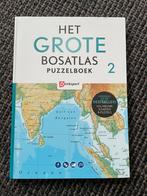 NIEUW Grote Bosatlas puzzelboek deel 2, Hobby en Vrije tijd, Denksport en Puzzels, Ophalen of Verzenden, Nieuw, Puzzelboek
