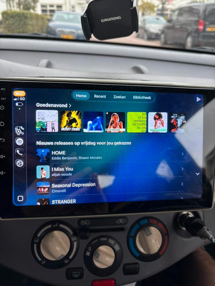 Android Multimedia Autoradio 10 inch Touchscreen, Auto diversen, Autoradio's, Zo goed als nieuw, Ophalen of Verzenden
