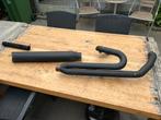 D&D uitlaat 2in1 twincam/evo touring, Motoren, Onderdelen | Harley-Davidson, Ophalen, Gebruikt