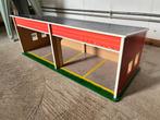 Houten Speelgoed Garage met 4 Parkeerplaatsen, Ophalen of Verzenden, Zo goed als nieuw, Jongen of Meisje