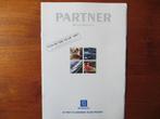 Peugeot Partner Bestelwagen (sept. 1996) met bijlage, Ophalen of Verzenden, Nieuw, Peugeot