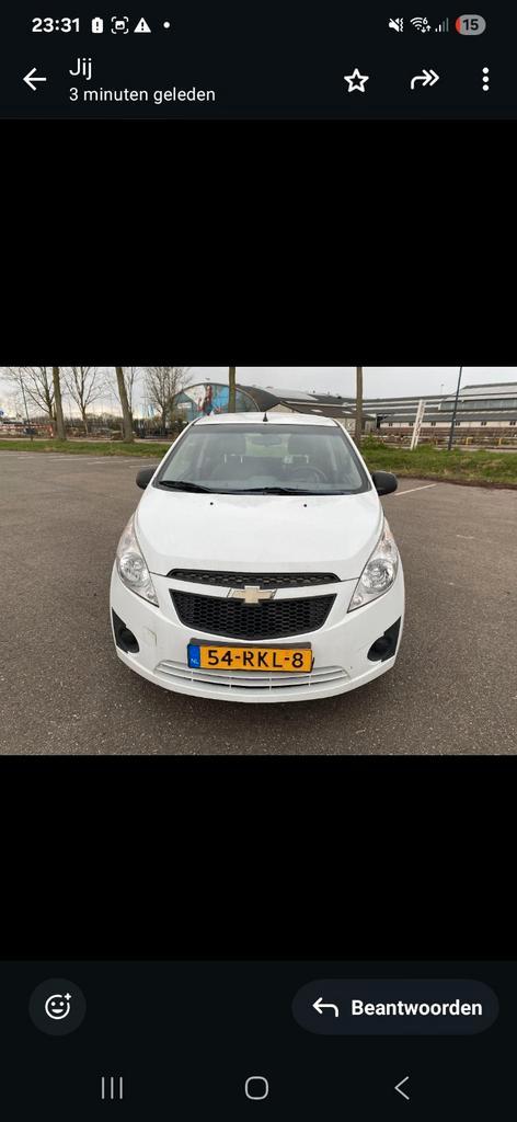 Chevrolet Spark 1.0     2011 Wit nieuwe APK, Auto's, Chevrolet, Particulier, Spark, Airbags, Radio, Benzine, B, Hatchback, Handgeschakeld