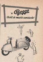 Retro reclame 1955 Goggo Gremi brommer meeste aandacht, Verzenden, Overige typen