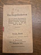 Oorlogsboekje 1914-1915 - Zeldzaam!, Antiek en Kunst, Antiek | Boeken en Bijbels, Ophalen of Verzenden, Rombouts