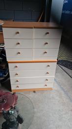 Ladekastje en 2 nachtkastjes prijs € 40.00, Ophalen of Verzenden, Zo goed als nieuw, 25 tot 50 cm, Minder dan 100 cm