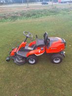 Husqvarna R 214 C Zitmaaier, Ophalen, Cirkelmaaier, Gebruikt, Benzine-grasmaaier