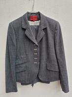 Sniffers by Dicke broekpak krijtstreep maat 40, Kleding | Dames, Maat 38/40 (M), Kostuum of Pak, Blauw, Zo goed als nieuw