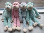 Groen roze blauwe velours aap merk Funnies zacht velours, Kinderen en Baby's, Speelgoed | Knuffels en Pluche, Ophalen of Verzenden