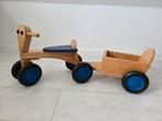 Van Dijk speelgoed loopfiets met aanhangertje, Kinderen en Baby's, Speelgoed | Buiten | Voertuigen en Loopfietsen, Ophalen, Gebruikt
