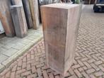 Hardhout 45x45x125 cm / Zuil / houten sokkel / pilaar, Ophalen, Nieuw, Hardhout